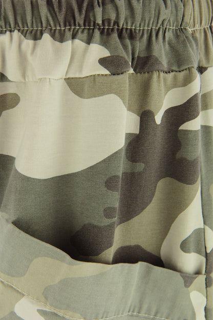 Tulip Ankle Camo Trouser