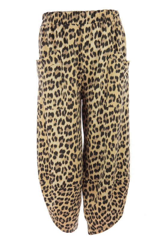 Tulip Ankle Leopard Trouser