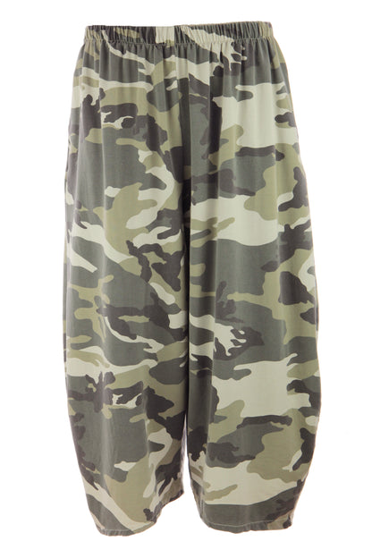 Barrel Leg Camo Trouser