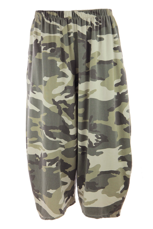 Barrel Leg Camo Trouser
