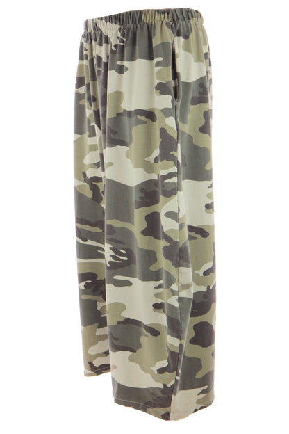 Barrel Leg Camo Trouser