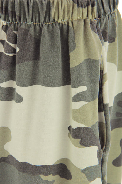 Barrel Leg Camo Trouser