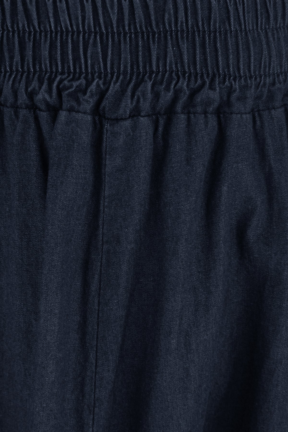 Parachute Denim Midi Skirt