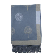 Load image into Gallery viewer, Tree Of Life Tassel Cashmere Scarf
