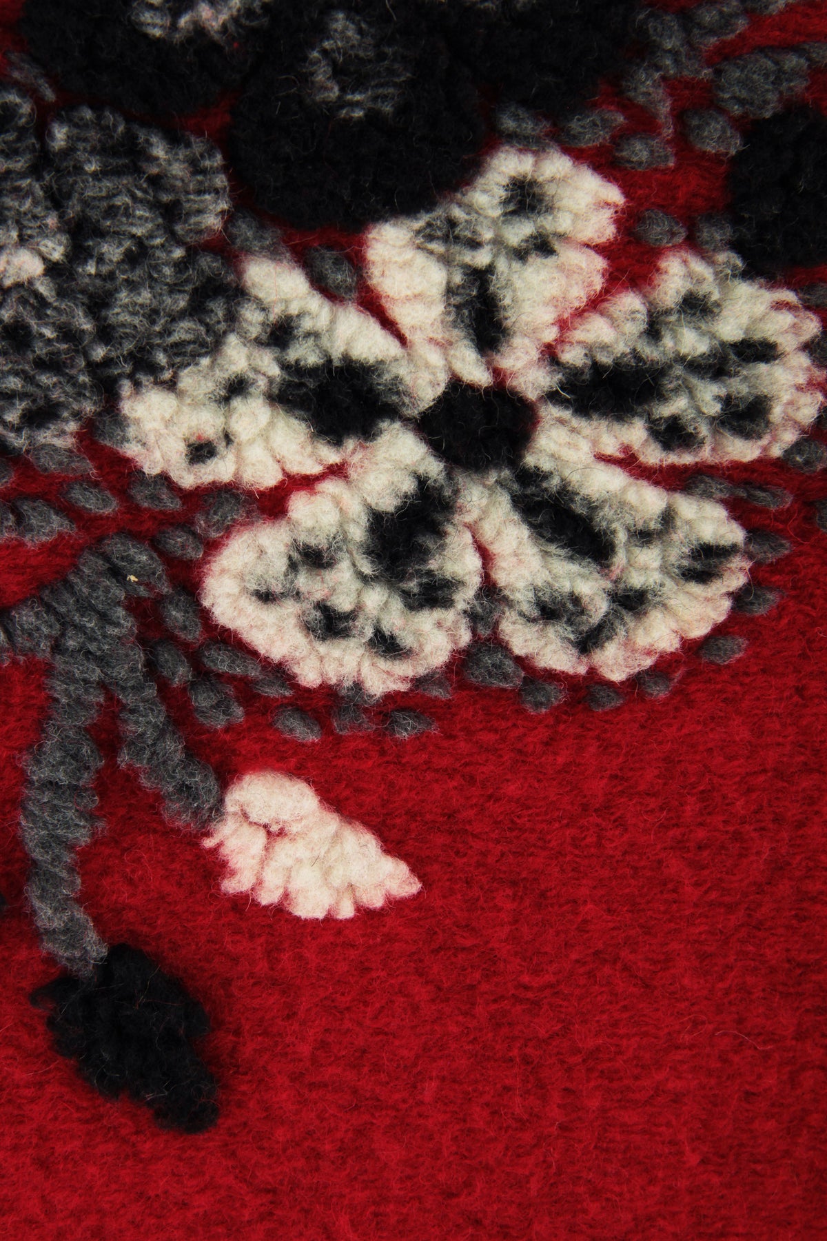 Reversible Floral Wool Gilet