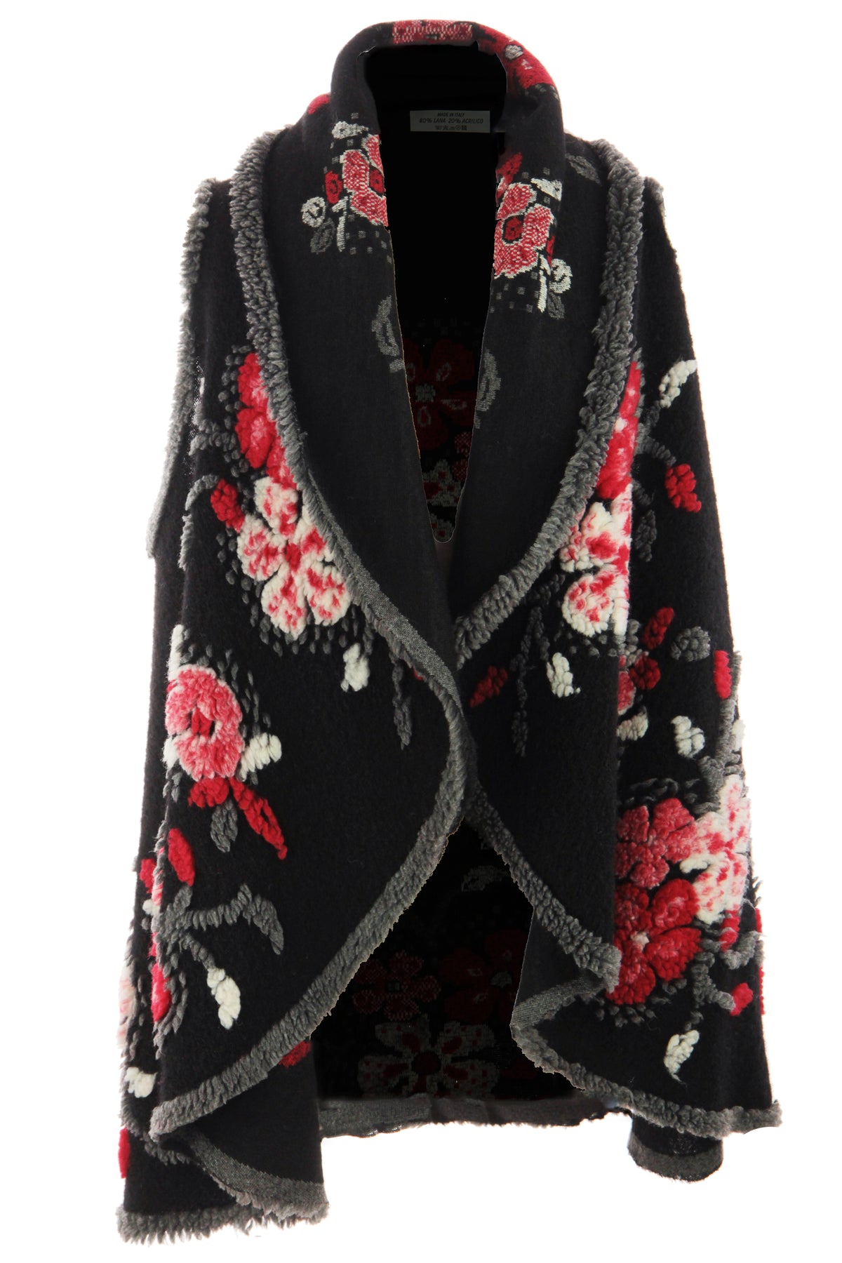 Reversible Floral Wool Gilet