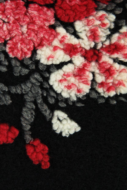 Reversible Floral Wool Gilet