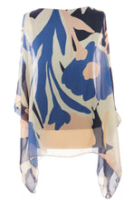 Load image into Gallery viewer, Abstract Floral Silk Top
