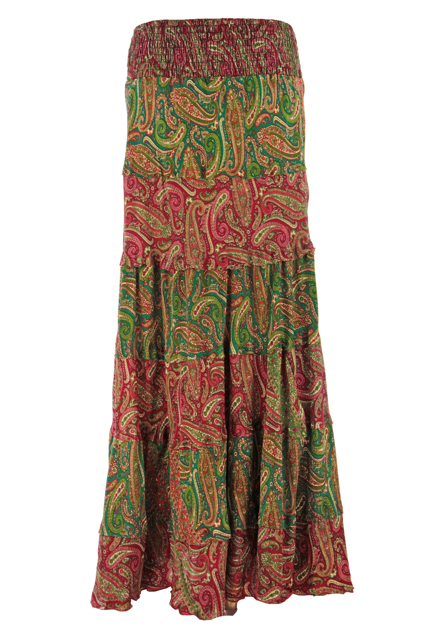 Patchwork Maxi Skirt