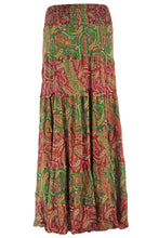 Load image into Gallery viewer, Patchwork Maxi Skirt
