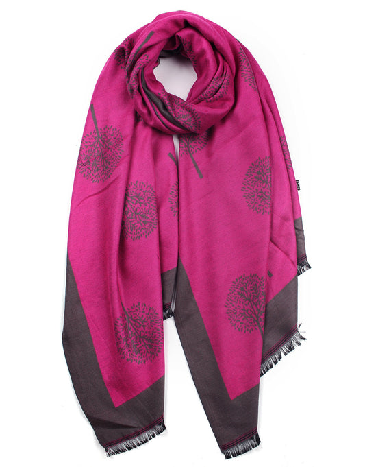 Tree Of Life Cashmere Scarf