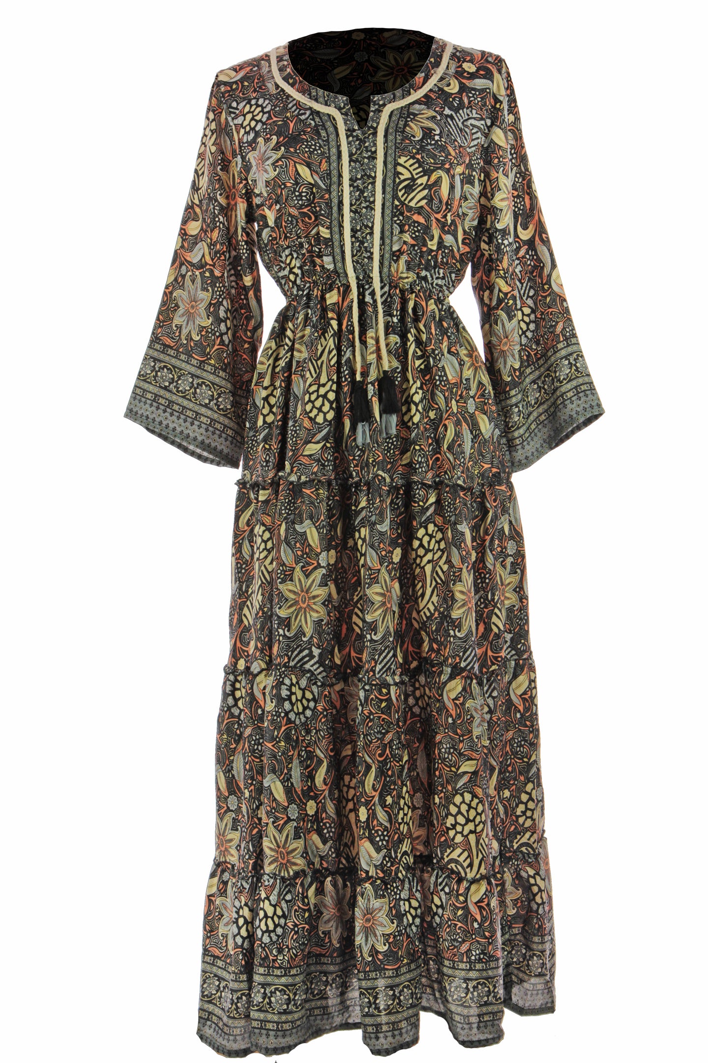 Paisley Silk Maxi