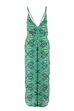 Load image into Gallery viewer, Strappy Paisley Print Silk Jumpsuit
