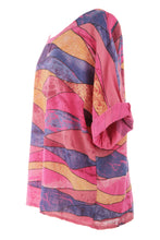 Load image into Gallery viewer, Abstract Print Cotton Top
