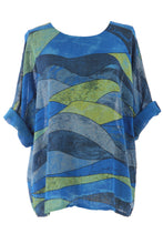 Load image into Gallery viewer, Abstract Print Cotton Top
