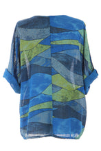 Load image into Gallery viewer, Abstract Print Cotton Top
