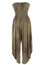 Load image into Gallery viewer, Leopard Print Bandeau Jumpsuit
