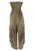 Load image into Gallery viewer, Leopard Print Bandeau Jumpsuit
