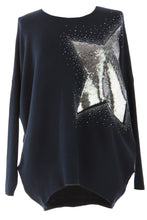 Load image into Gallery viewer, Side Sequin Star Jumper
