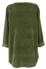 Load image into Gallery viewer, Corduroy Necklace Top
