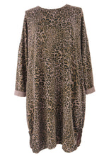 Load image into Gallery viewer, Leopard Print Cotton Dress
