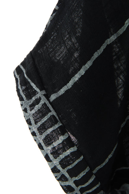 Fish Print Cotton Top