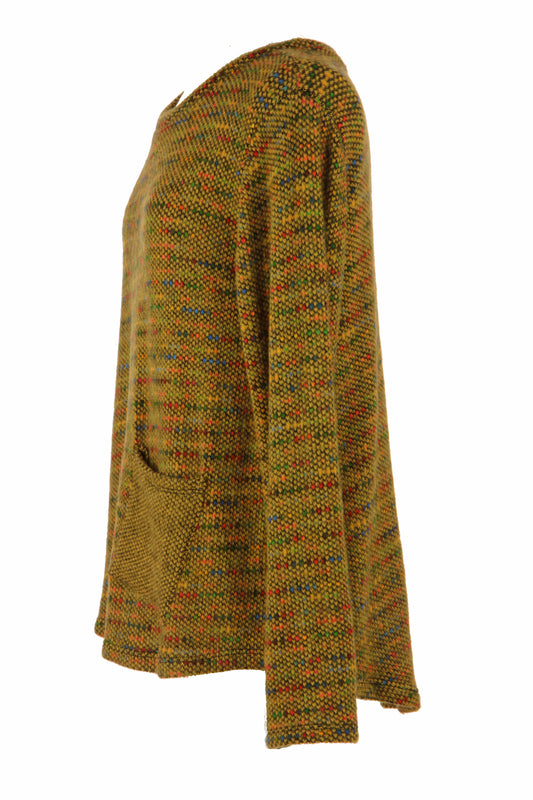 One Pocket Fleck Top