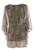 Load image into Gallery viewer, Paisley Print Blouse
