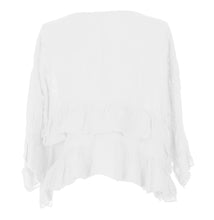 Load image into Gallery viewer, Frill Hem Crop Top
