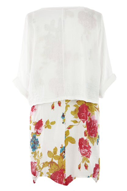 Floral Print Twin Set