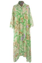 Load image into Gallery viewer, Tropical Print Broderie Anglaise Dress
