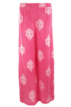 Load image into Gallery viewer, Bohemian Print Linen Trouser
