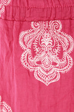 Load image into Gallery viewer, Bohemian Print Linen Trouser
