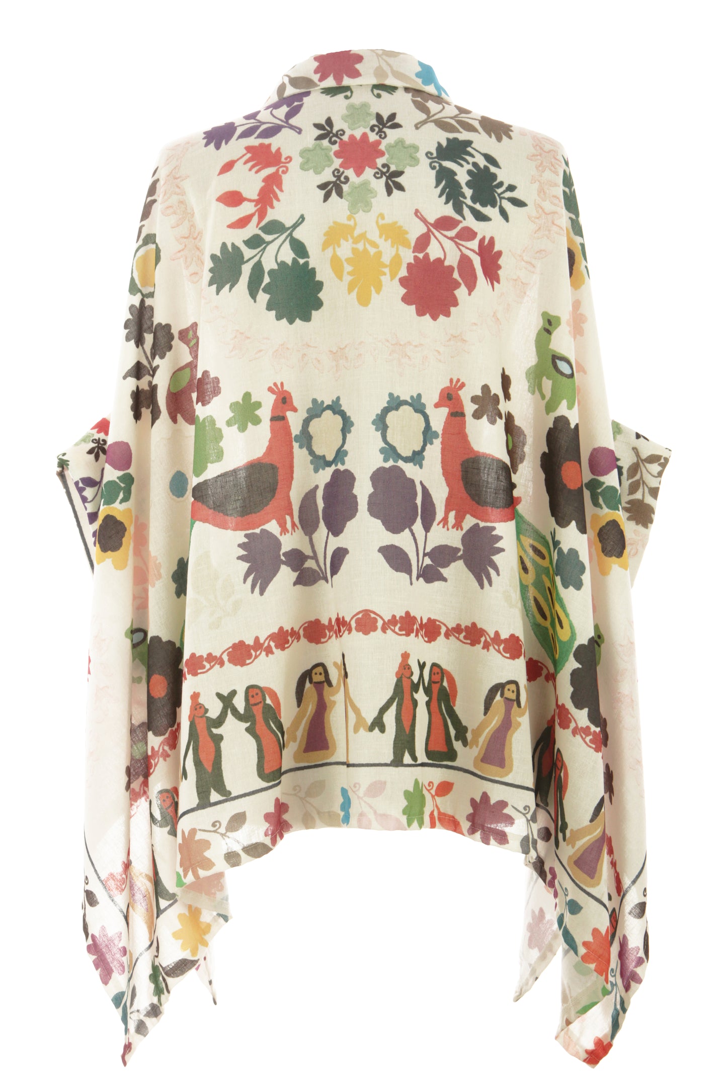 Batwing Printed Shirt