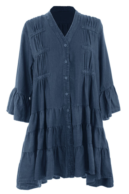Denim Smock Tunic