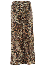 Load image into Gallery viewer, Leopard Print Palazzo Trouser
