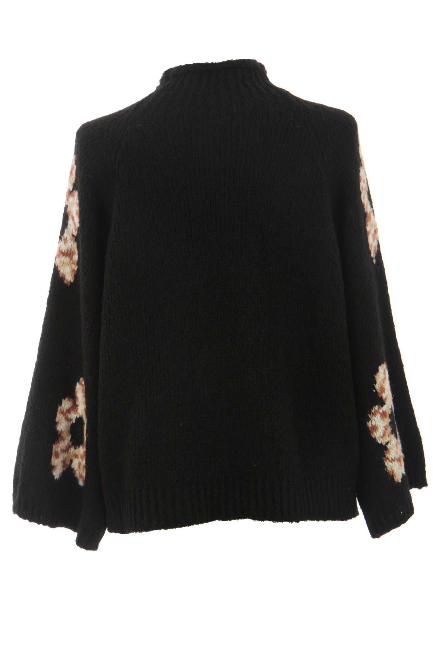 Flower Wool Knit Jumper