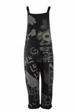 Load image into Gallery viewer, Abstract Print Dungaree
