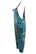 Load image into Gallery viewer, Abstract Print Dungaree

