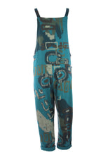 Load image into Gallery viewer, Abstract Print Dungaree
