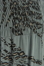 Load image into Gallery viewer, Leaf Leopard Print Palazzo Trouser
