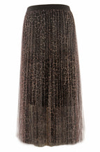 Load image into Gallery viewer, Leopard Print Pleated Skirt
