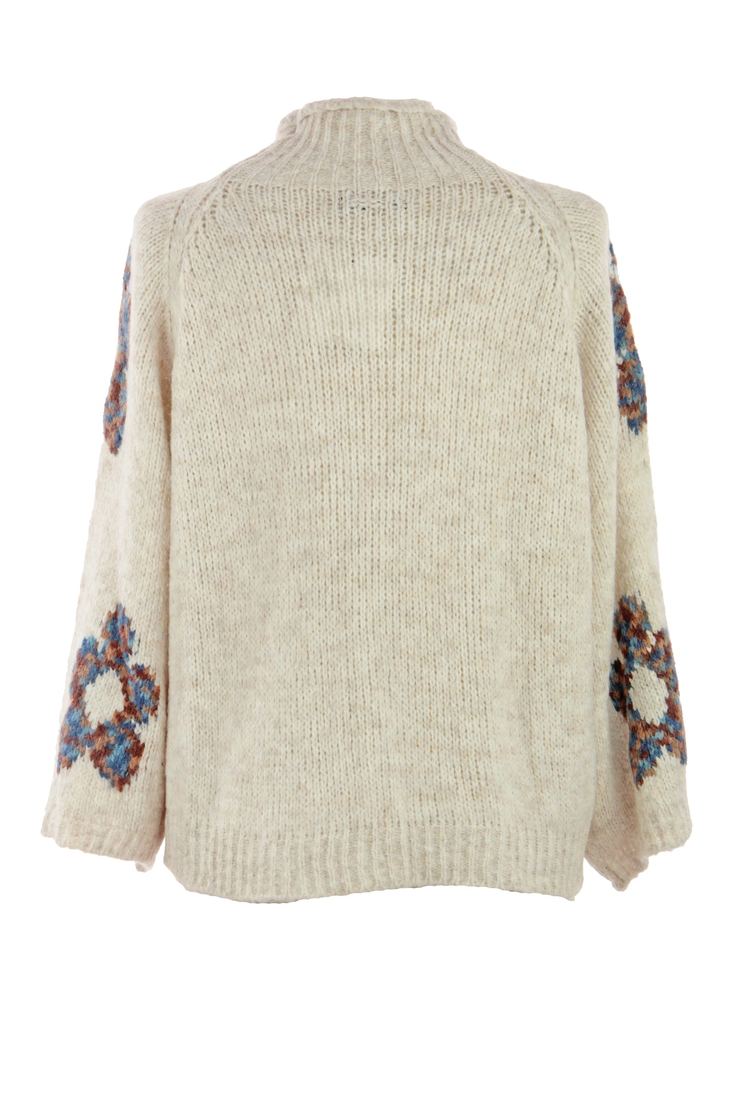 Flower Wool Knit Jumper