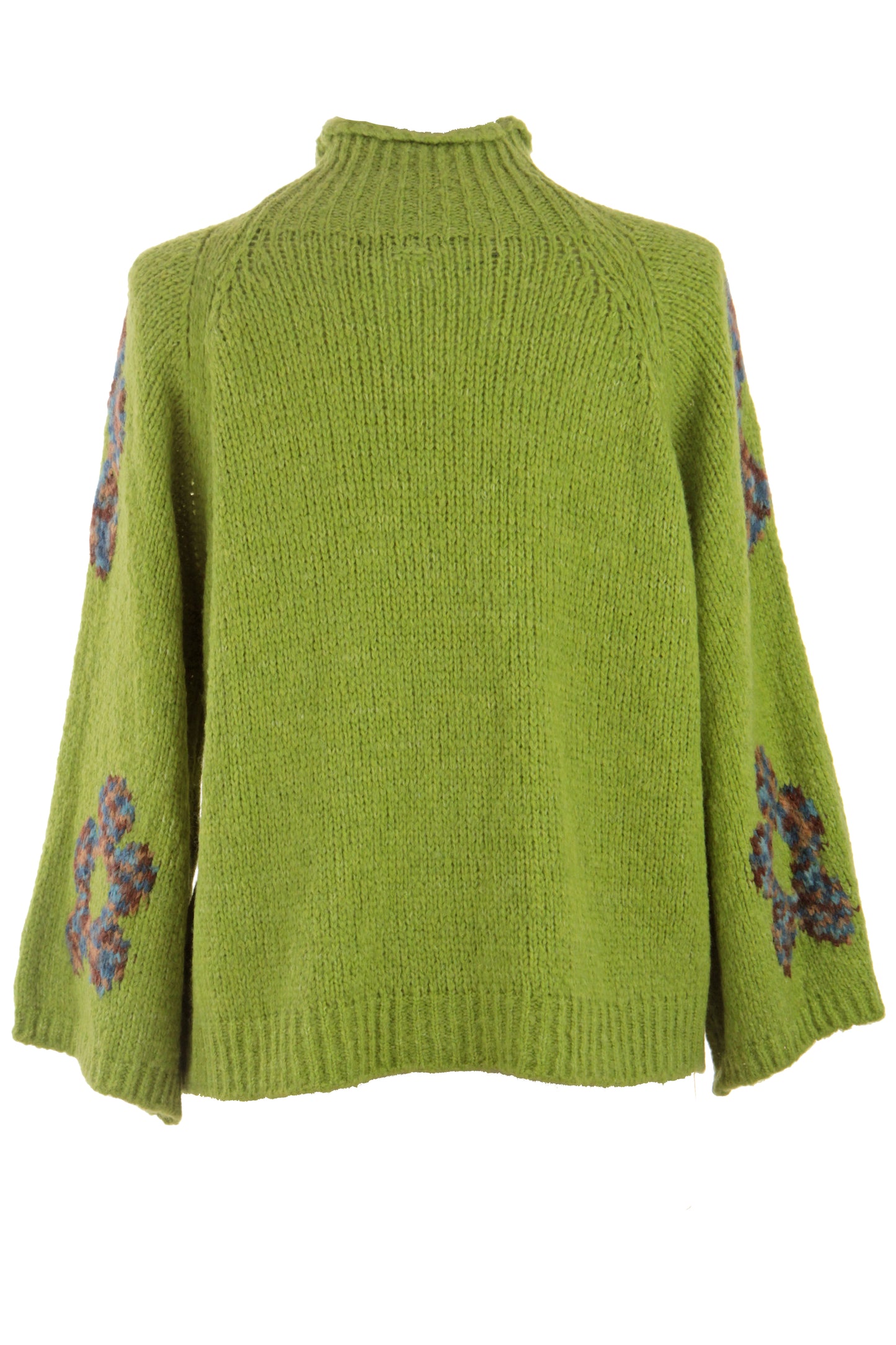 Flower Wool Knit Jumper