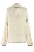 Load image into Gallery viewer, Stitch Detail Wool Jumper
