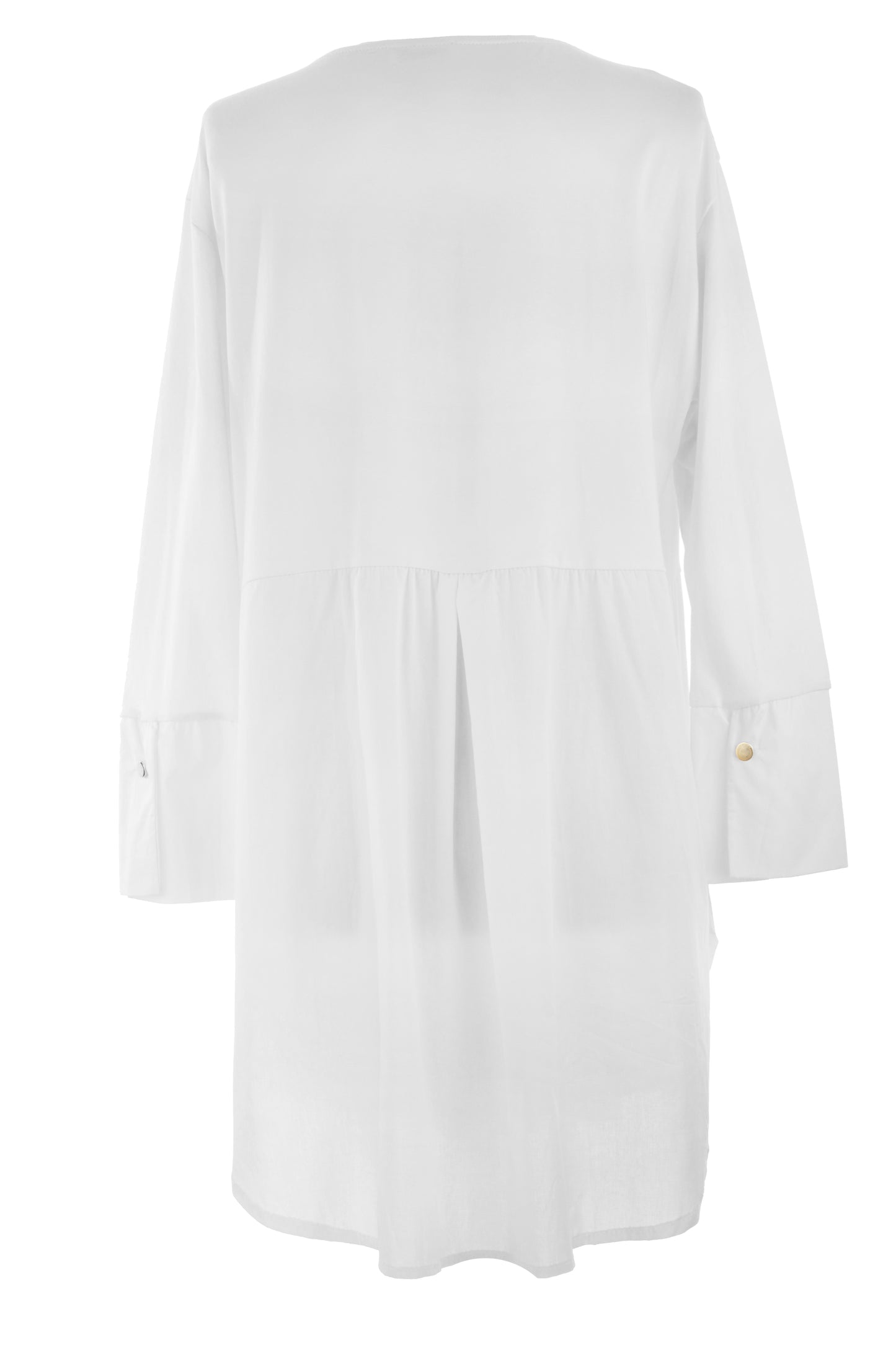Plain Cotton Tunic Shirt
