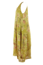 Load image into Gallery viewer, Floral Square Neck Linen Dress
