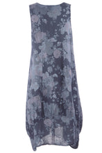 Load image into Gallery viewer, Floral Square Neck Linen Dress
