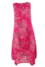 Load image into Gallery viewer, Floral Square Neck Linen Dress

