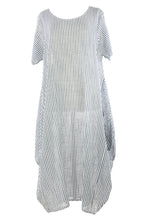 Load image into Gallery viewer, Stripe 2 Pocket Tulip Midi
